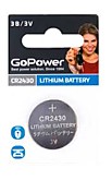 Элемент питания 2430 GoPower CR2430 (40/2000)